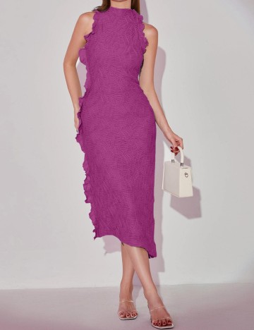Rochie midi Shein, roz