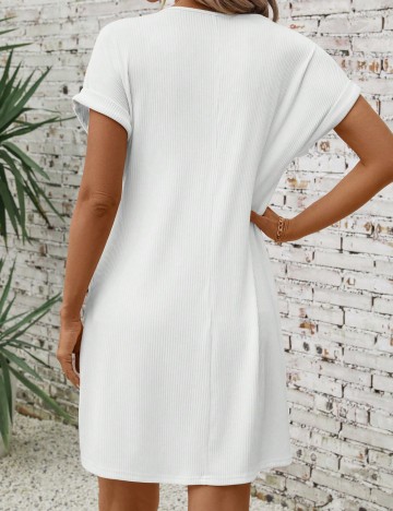 Rochie mini Shein, alb