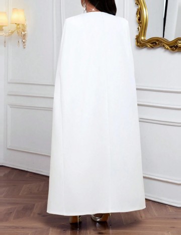 Rochie maxi Shein Curve+, mix culori