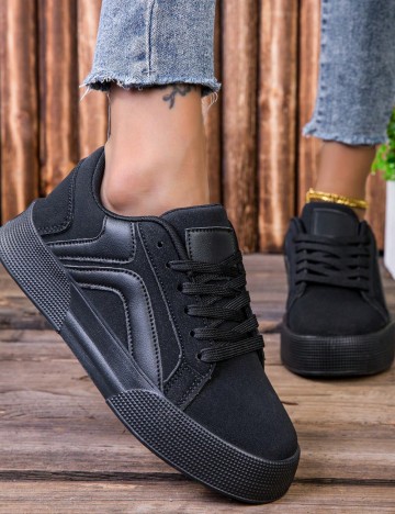 Pantofi Sport Shein, negru
