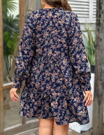 Rochie mini Shein Curve+, mix culori