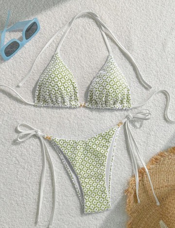 Costum de baie Shein, mix culori