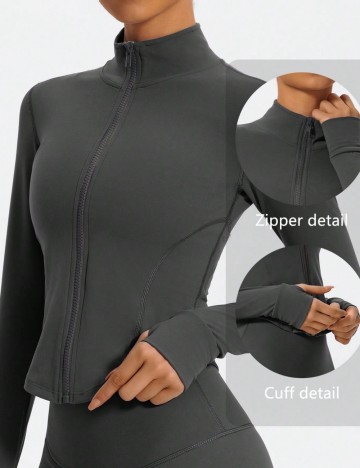 Bluza Fitness Shein, gri