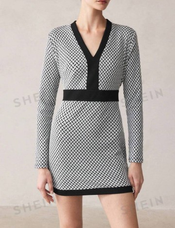 Rochie mini Shein, mix culori