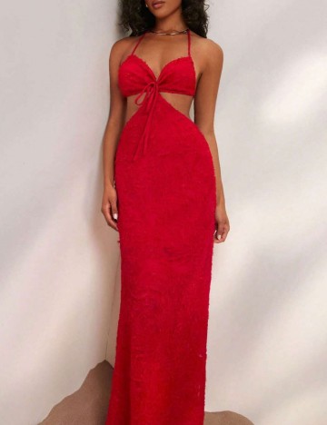 Rochie maxi Shein, roșu