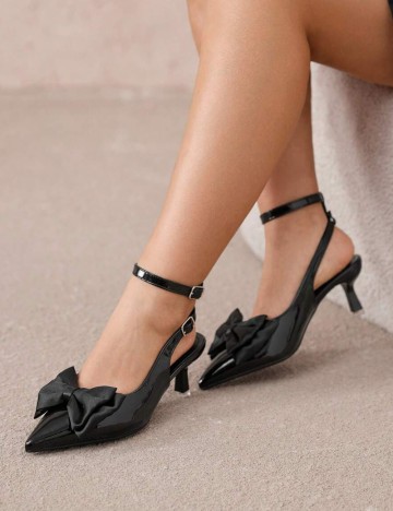Pantofi cu toc Shein, negru