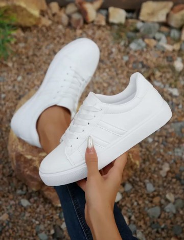 Pantofi Sport Shein, alb