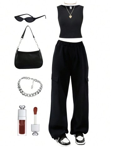 Compleu Shein, negru