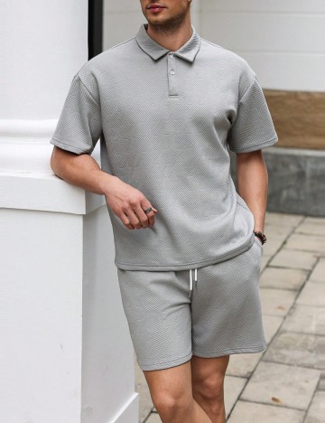 Compleu MANFINITY by Shein, gri