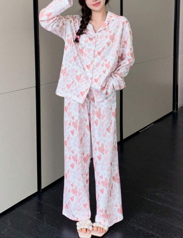 Compleu pijamale DAZY by Shein, mix culori