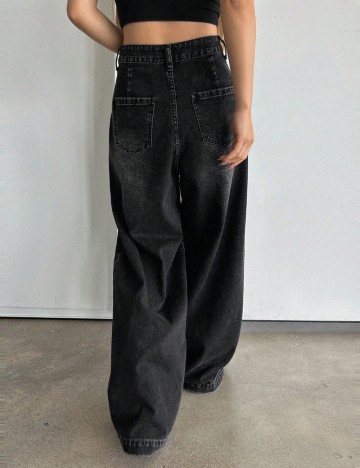 Jeans Shein, negru