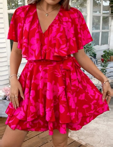 Rochie mini Shein, mix culori