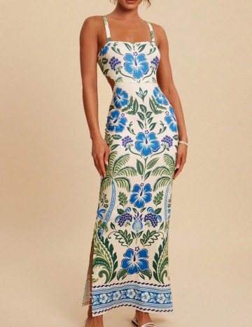 Rochie midi Shein, crem