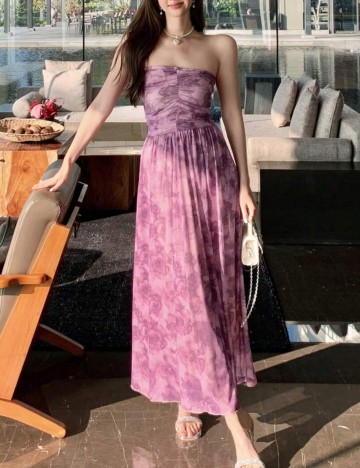 Rochie maxi DAZY by Shein, mix culori