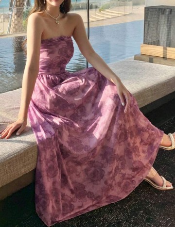 Rochie maxi DAZY by Shein, mix culori