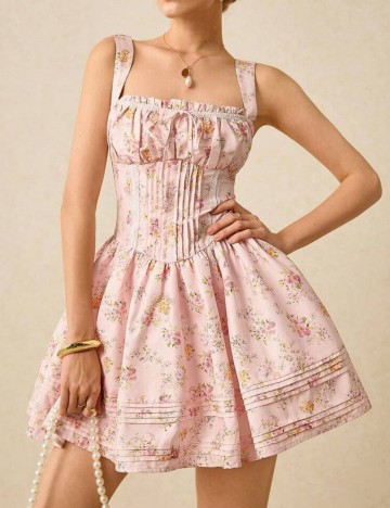 Rochie mini Shein, roz