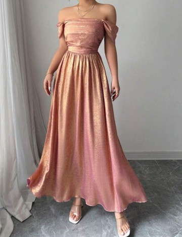 Rochie maxi Shein, mix culori