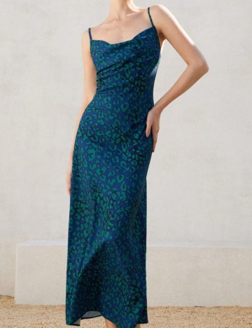 Rochie midi Shein, mix culori