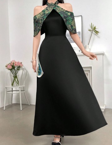Rochie de ocazie Shein, mix culori