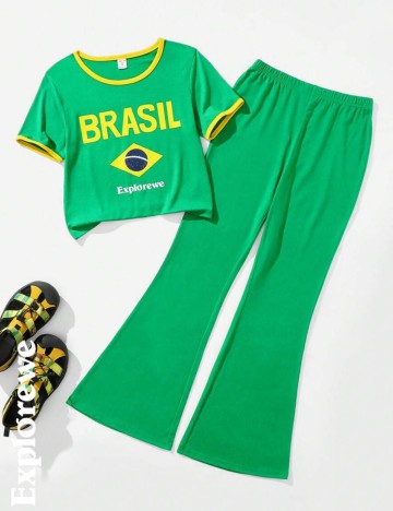 Compleu Shein, verde