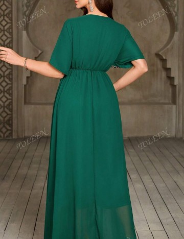 Rochie maxi Shein, verde
