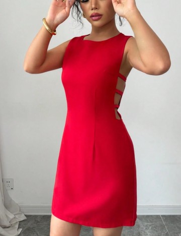 Rochie mini Shein, roșu