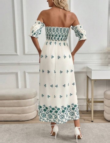 Rochie midi Shein, mix culori