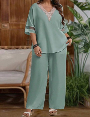 Compleu Shein Curve+, verde
