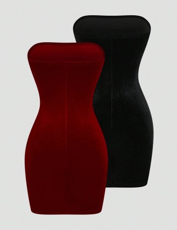 Set rochii Shein Curve+, mix culori