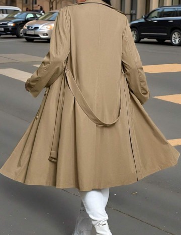 Trench Shein Curve+, bej