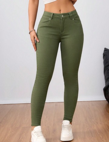 Jeans Shein, verde