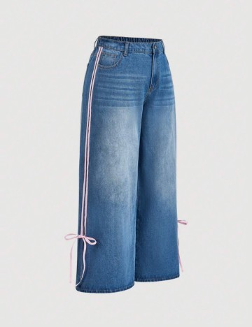 Jeans Shein Curve+, albastru