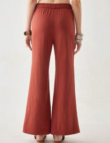 Pantaloni Shein, cărămiziu