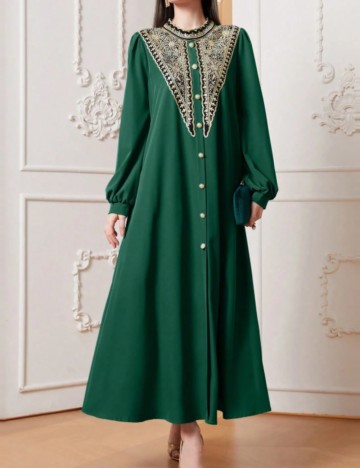 Rochie midi Shein, verde