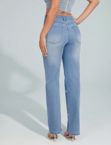 Jeans Shein, albastru