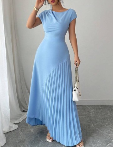 Rochie maxi Shein, albastru