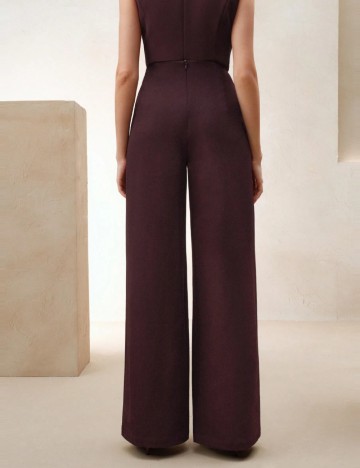 Pantaloni Shein, vișiniu