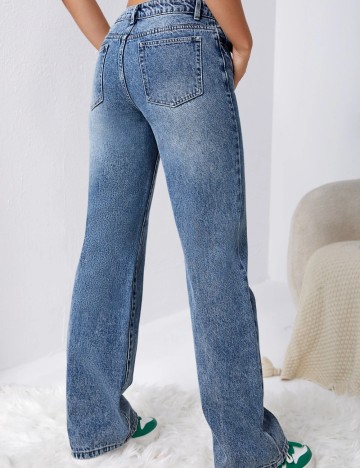 Jeans Shein, albastru