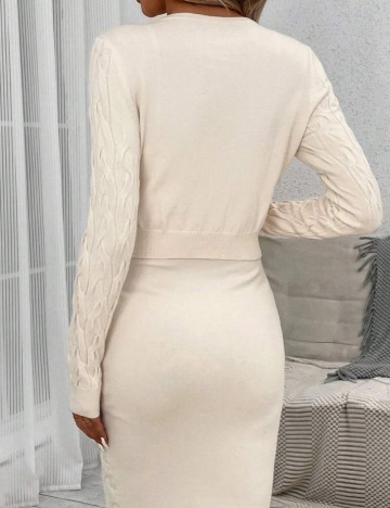 Cardigan Shein, bej
