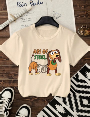 Tricou Shein, crem