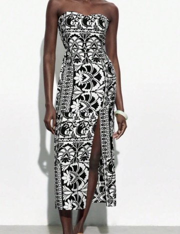 Rochie midi Shein, mix culori