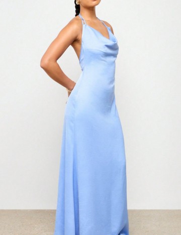 Rochie maxi AIIRZ by Shein, albastru
