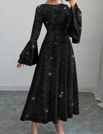 Rochie maxi Shein, negru