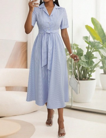Rochie midi Shein, mix culori