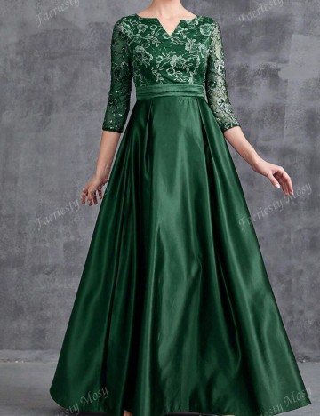 Rochie maxi Shein, verde
