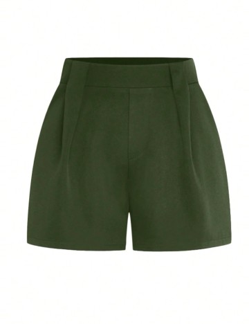 Pantaloni scurți Shein Curve+, kaki