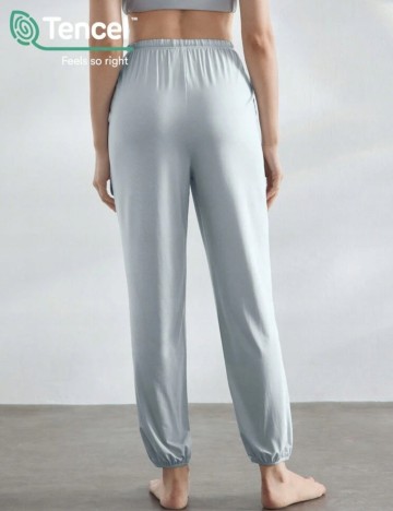 Pantaloni de pijama Shein, albastru