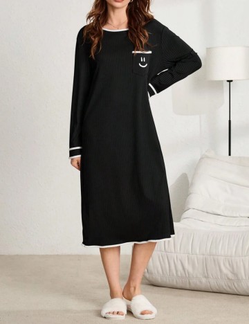 Rochie De Noapte Shein, negru