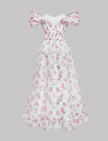 Rochie maxi Shein, mix culori