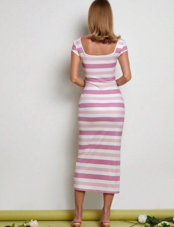 Rochie midi Shein, mix culori